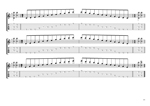 CAGED octaves C pentatonic major scale 313131 sweep patterns GuitarPro6 TAB pdf